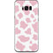 Pink Cow Print Galaxy S8 Plus Skin